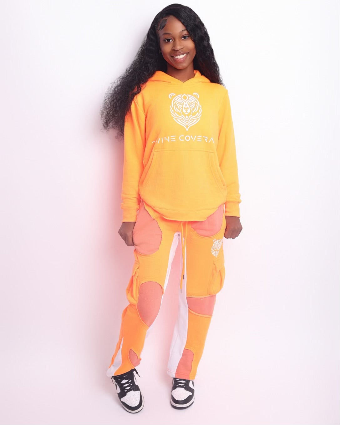 Divine Coverage Amber Blaze Sweatsuit